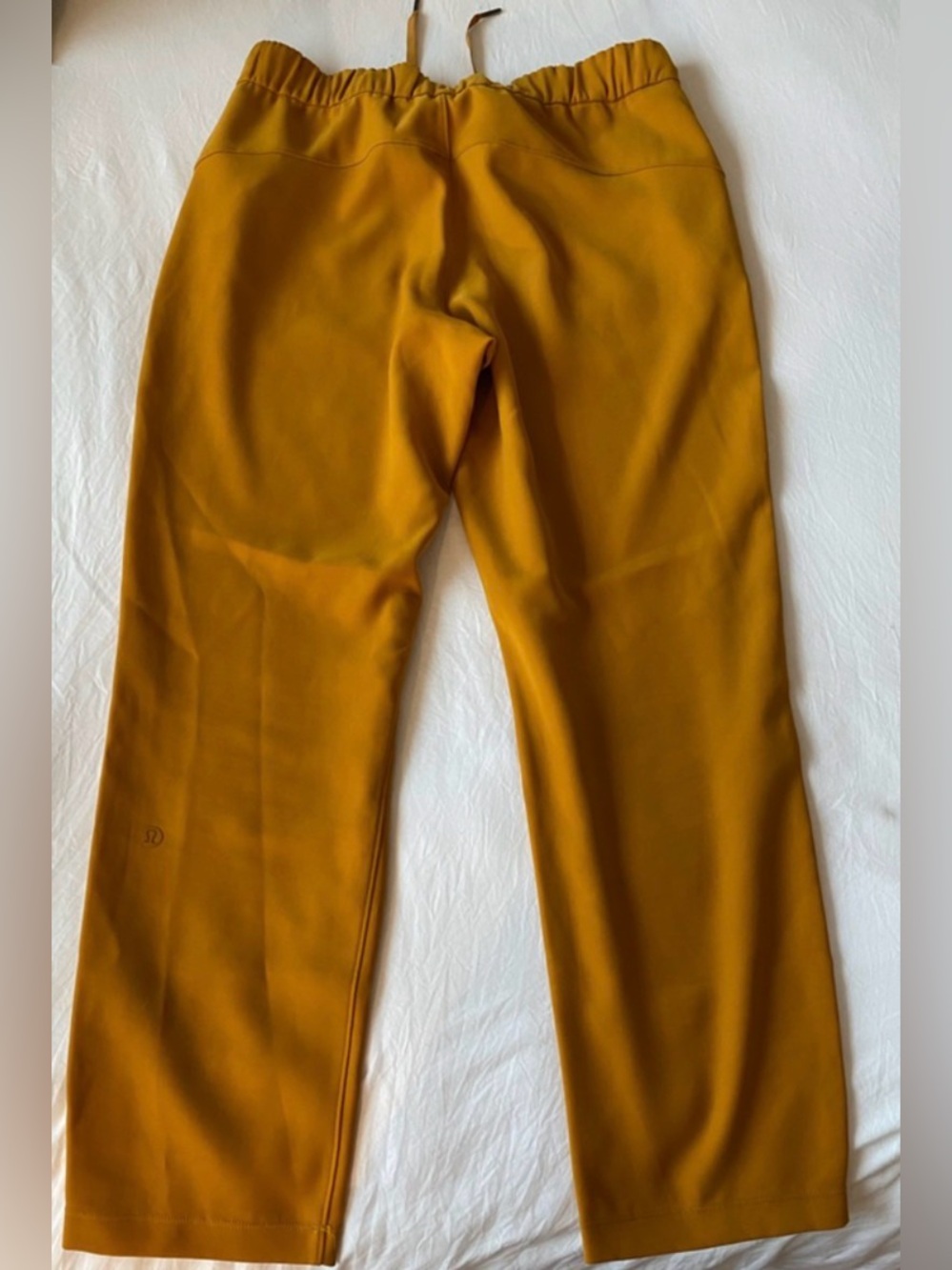 Lululemon Mustard Yellow Drawstring Pants size 6